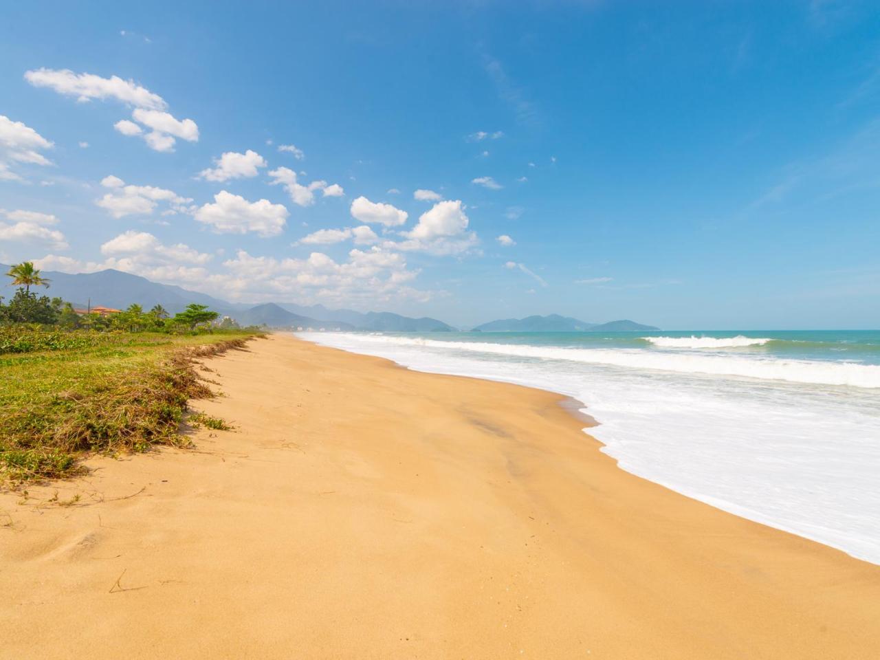 Pousada Pe Na Areia Caraguatatuba Dış mekan fotoğraf
